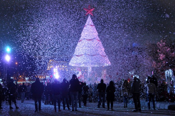 Byblos and Zgharta Christmas Trees MAKE IT WORLD WIDE!